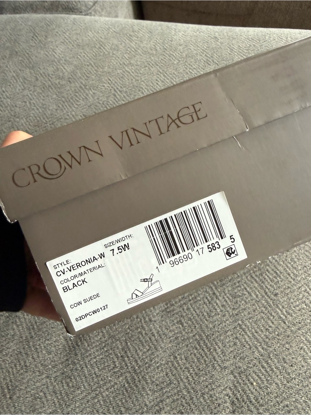 CROWN VINTAGE WEDGE SANDALS